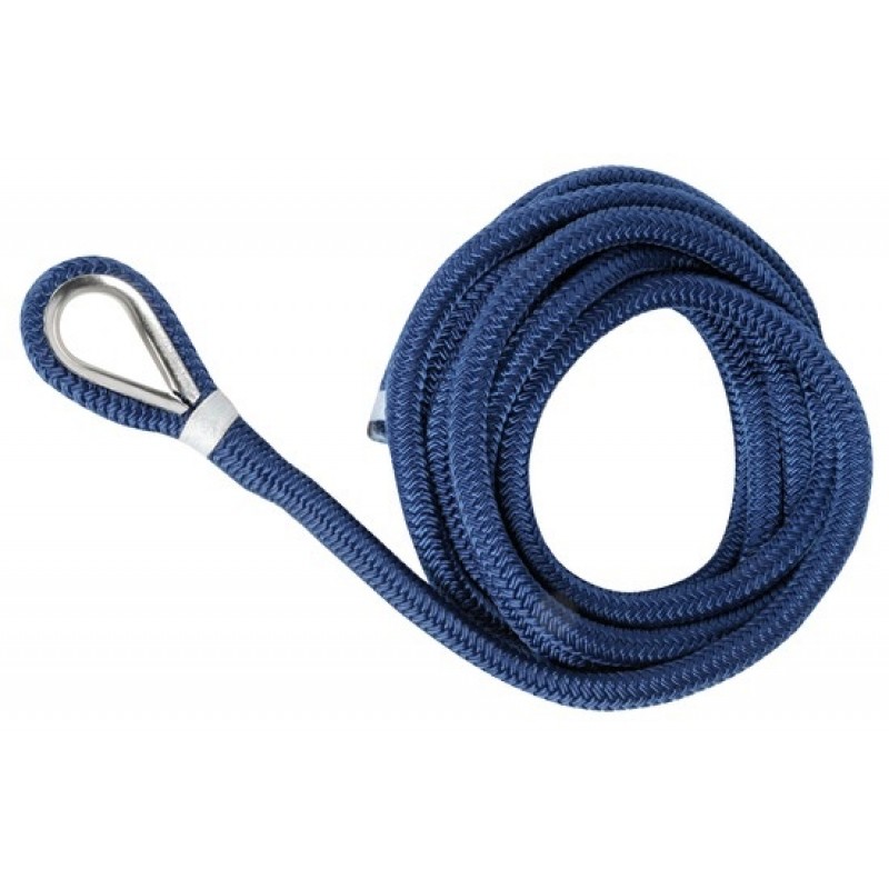 NAVY BLUE Spliced mooring lines, high strength mooringline 0644380